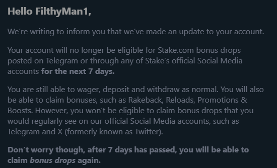 MyWifeHot1's tweet photo. @Stake @StakeEddie @SteveOnStake does this make since at all ? I literally wager https://t.co/SFuXegskBG