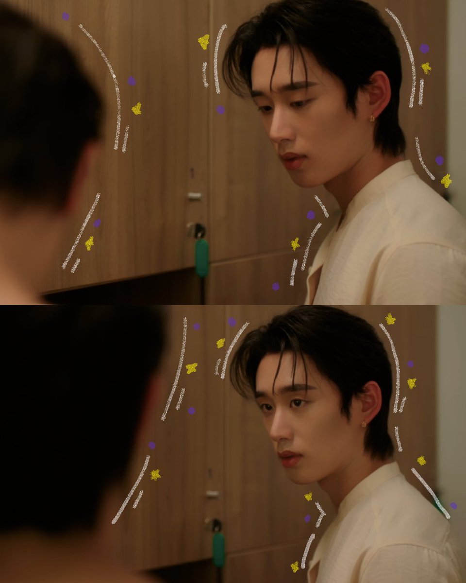 YouManiacSeries's tweet photo. ฮั่นแน่~~ สายตาอะมอธ พี่เห็นน้าาาา👀 #YouManiacSeriesEP3 https://t.co/g8t8qYR6ZS