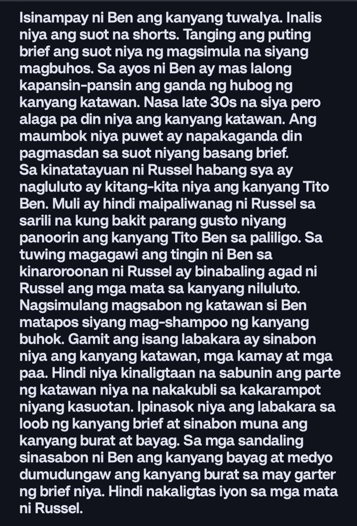 daunknowperson's tweet photo. Tito | Part 1 (2/2) https://t.co/pmMlnCzOnL