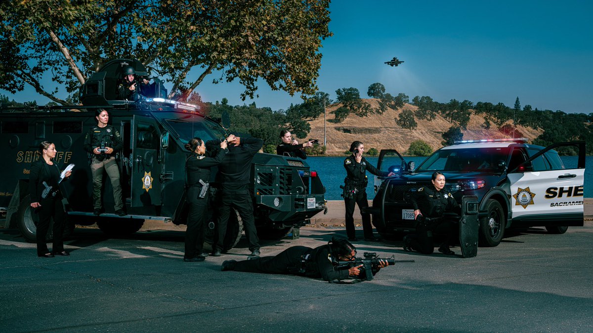 sacsheriff's tweet photo. They answer the call with courage, lead with strength, and demonstrate Service with Concern every day.

Thank you to all the women behind the badge.

Happy National Police Woman Day! https://t.co/qleyVEsVqB