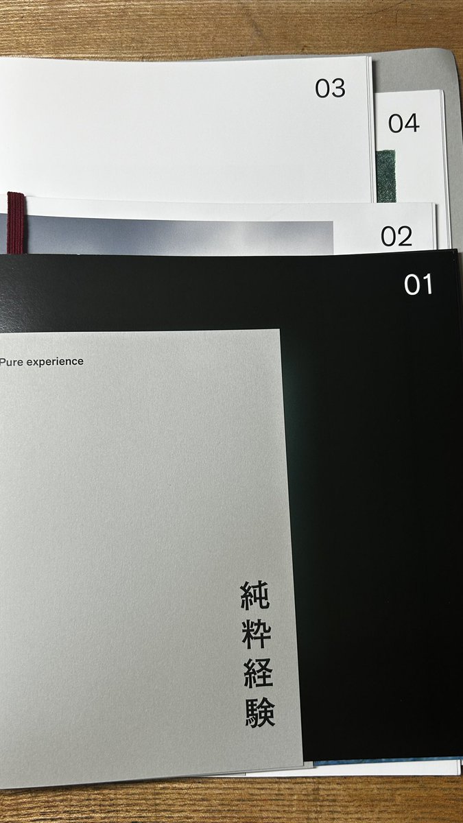 metrunrun's tweet photo. 本はリテラルに進行しがちだが、近傍のページがチラチラと見切れることや、小冊子が集合したような構成がパラレルを獲得している感じ https://t.co/lrlF0ns3V3