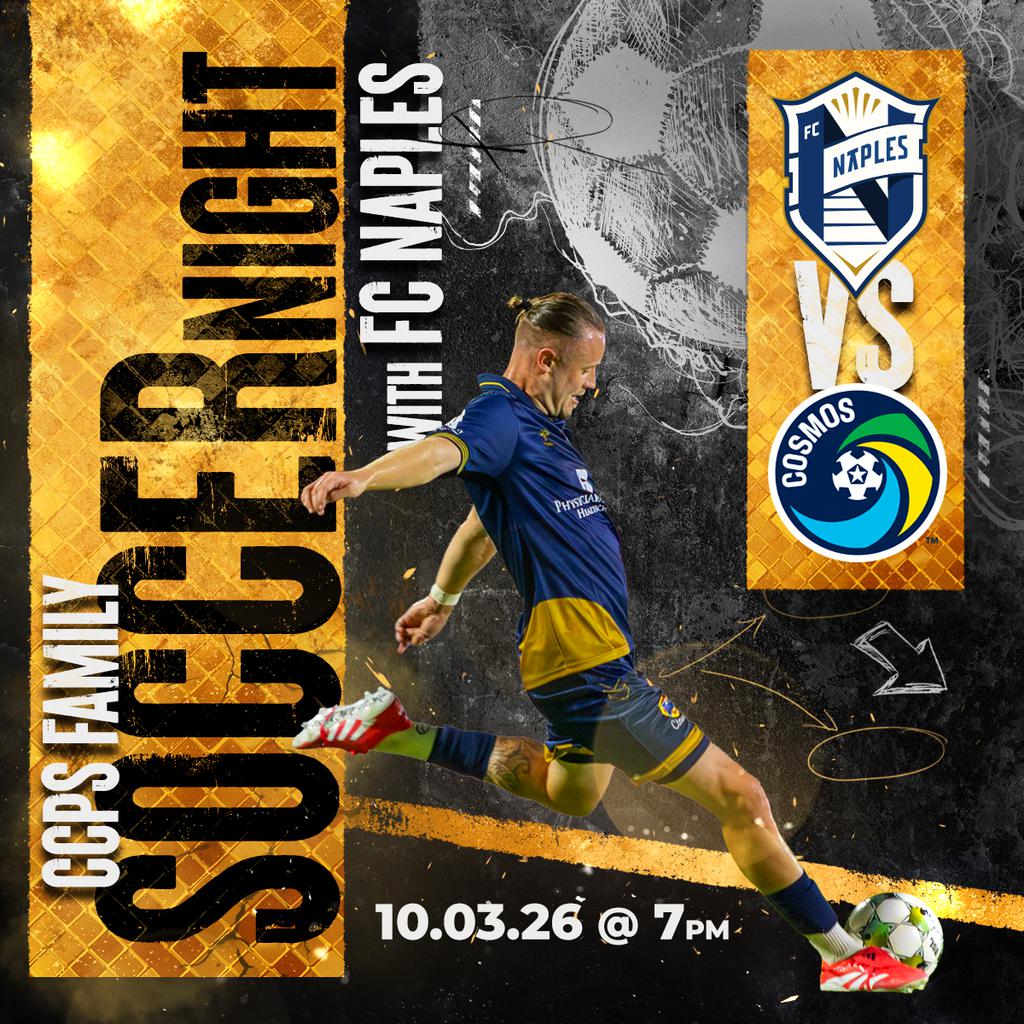 SLESeahawks's tweet photo. Come early and make a day of it! Saturday, October 3, starting at 4:00 p.m., enjoy a 120-foot inflatable obstacle course, soccer challenges, kids’ activities, food trucks, giveaways, and more before FC Naples takes on the New York Cosmos.

Tickets: https://t.co/W7g3zVth4k https://t.co/4AqNhNfRkQ