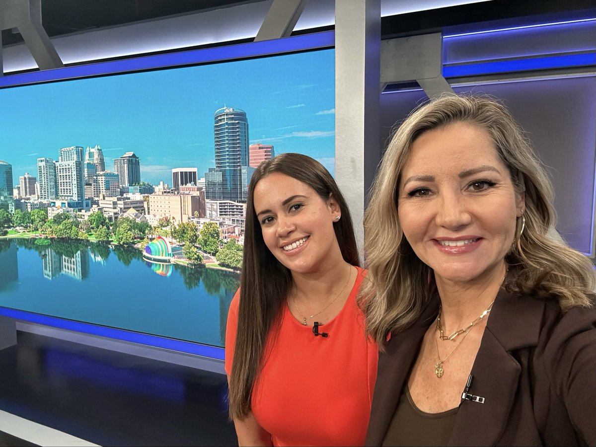 amysweezey's tweet photo. Filling in at @MyNews13 today with “Weather on the 1s.” Massiel & I will be here until 3:00 PM.
#FLwx #CFLwx https://t.co/16uOOY0b14