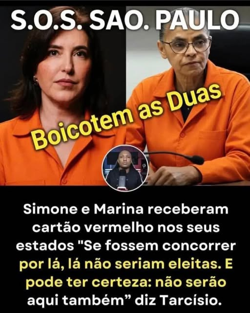 soberaniasp's tweet photo. Não podemos aceitar essas duas.
Eu creio que os melhores nomes são Derrite e Salles. https://t.co/rbYzLtOiLs