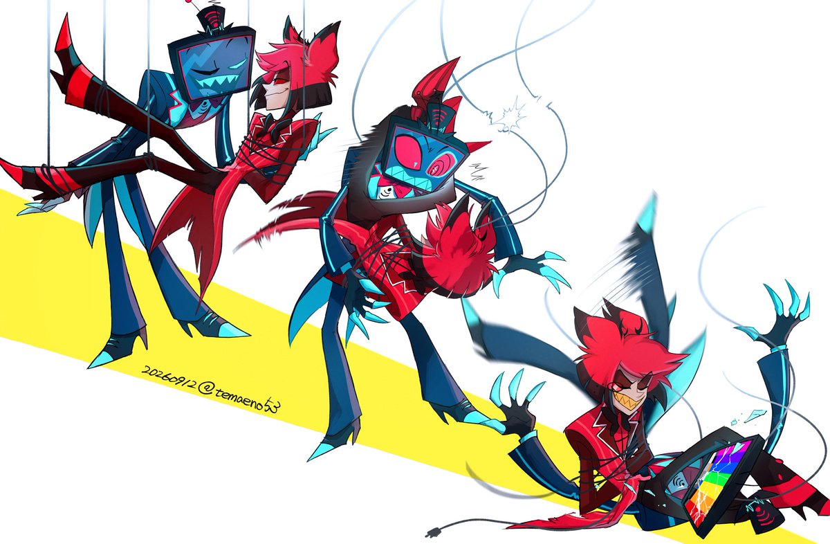 temaeno53's tweet photo. 💃🕺
#voxal #HazbinHotel https://t.co/TWt6mDDDZ5