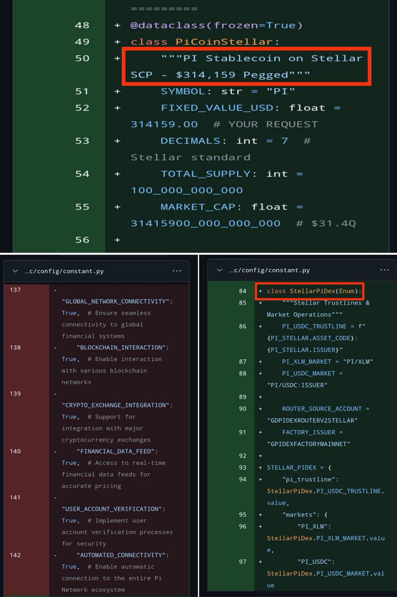 2000Rocker's tweet photo. Ignore the noise surrounding PiDex,V27,V28 or any baseless hype.If you understand the Pi Network,be happy..If you’re sceptical or can’t quite grasp it,just take a look at the GitHub repository I’ve shared..Pi will become the world key asset (a global currency) backed by thousands of extraordinary reserve assets.

For lay Pioneers,consider this the essence of Pi,to help you stay motivated.
https://t.co/4WnHfDAxlz

Remember my message: Don't ‘pawn’ the Pi you have mined to the Exchanges!!!..

Happy weekend,Pioneers..💜💜💐💐
#PiNetwork #GCV