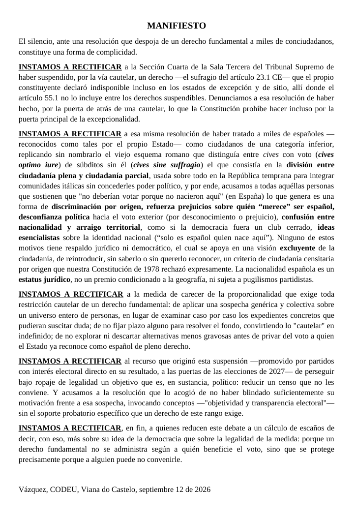 codeunidos's tweet photo. @espaexterior @vox_es @ppmadrid @M_Presidencia @justiciagob @felixbolanosg @DefensorPuebloE @PSOE https://t.co/3qCnp2mOlT
