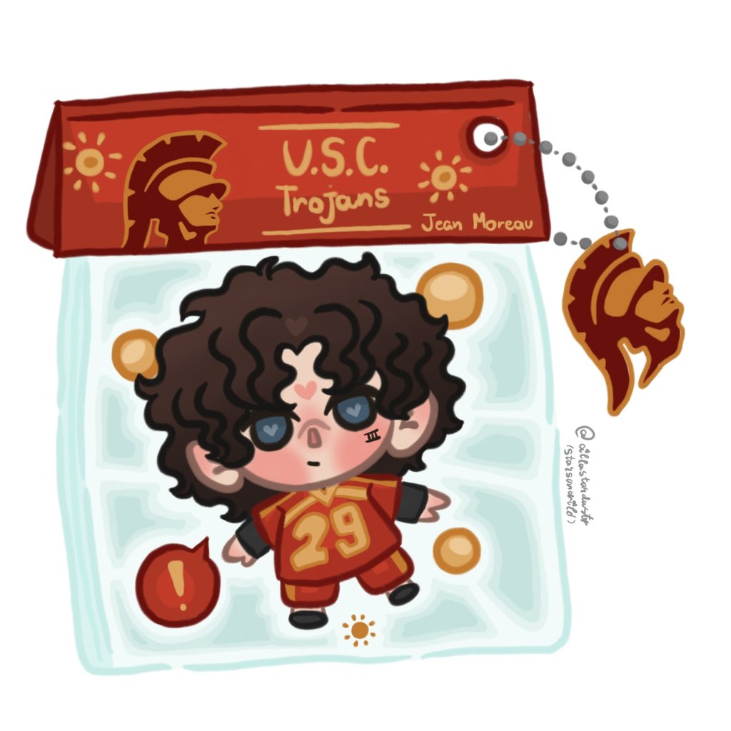 cillastardust's tweet photo. type of shit they sell in the trojans merch store ☀️❤️
#aftg #tsc #jeanmoreau #jeremyknox https://t.co/FUSAr7apL7