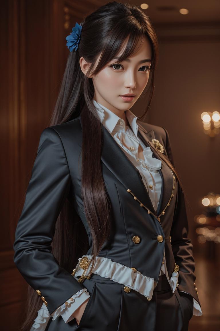 AIkatuyou's tweet photo. 「今週もご主人様を
全力でサポートいたします」

月曜の朝にこう言ってもらえたら
どんな一週間も乗り越えられそう。

#AI美女 #執事 #ButlerStyle #月曜日の活力 https://t.co/7iRMGmwO4Z