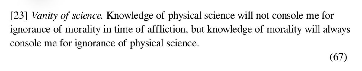SabaDesiderata's tweet photo. Blaise Pascal, Pensées. https://t.co/GRGCg50o6W