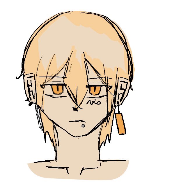2lOkun's tweet photo. #弐トノ壁画 
襟足ながい弐十くんはめろい。 https://t.co/0uro04G5S8