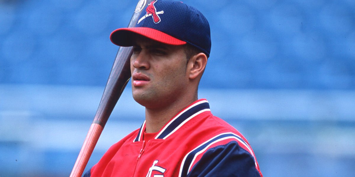 SleeperSTL's tweet photo. Today Albert and Yadi go into the Cardinals Hall of Fame 🙌

-2 World Series Championships
-20 All-Star selections
-11 Gold Gloves
-3 MVPs

Forever Cardinals ‼️ https://t.co/ym5Z8X0Vlk