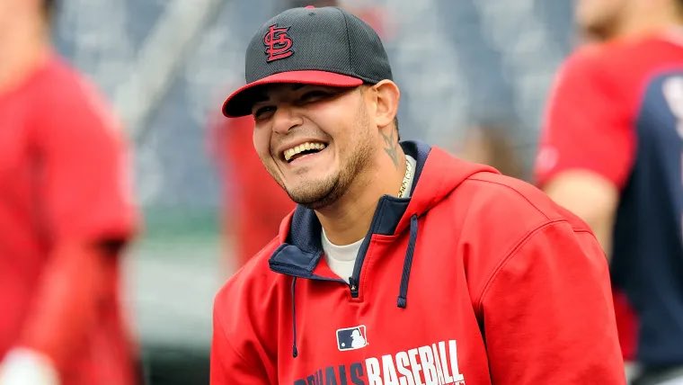 SleeperSTL's tweet photo. Today Albert and Yadi go into the Cardinals Hall of Fame 🙌

-2 World Series Championships
-20 All-Star selections
-11 Gold Gloves
-3 MVPs

Forever Cardinals ‼️ https://t.co/ym5Z8X0Vlk
