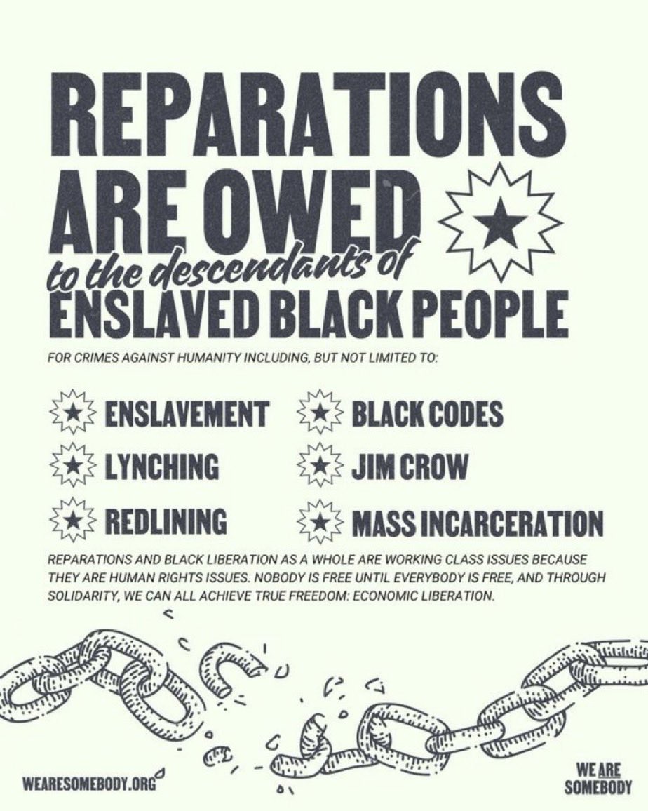 queenie4rmnola's tweet photo. Reparations are owed https://t.co/EyVo9MuLah