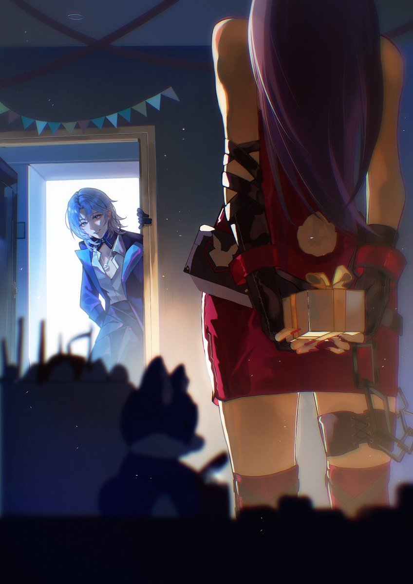 xuananan0118's tweet photo. 持续炫耀亲友画的图🥺🥰🥺🥰 https://t.co/y1OCTPT3Xw