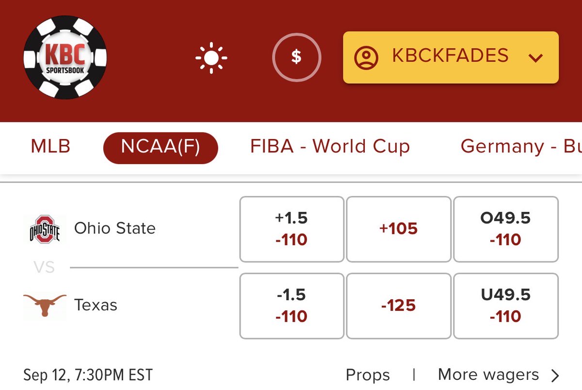 KFades0's tweet photo. 🐳 CFB BELUGA WHALE 🐳 

VIP HAS CASHED EVERY DAY THIS WEEK AND THE WHALES ARE UNDEFEATED

My Ai bot 🤖 will send the play to everyone who RT + LIKES + COMMENTS (Must be Following) 

Placed ~ @Kbcsportsbook https://t.co/qfbYmCTqZa