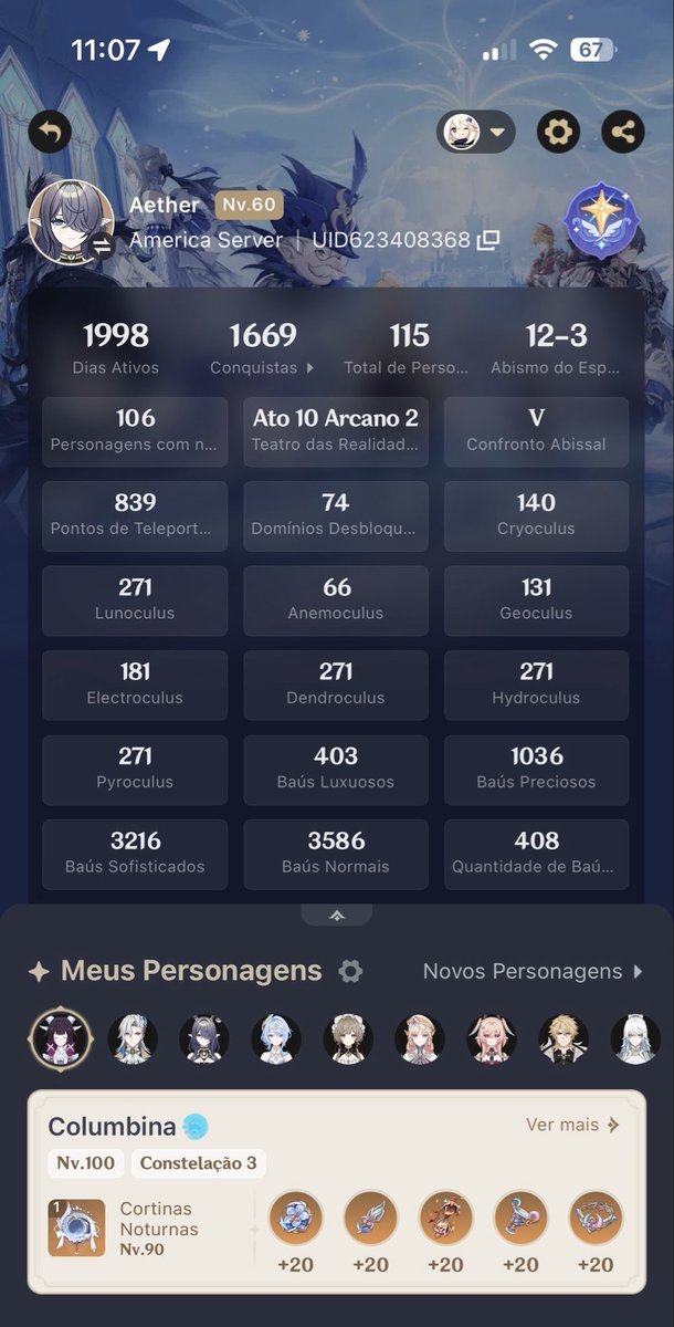 gvbianchini's tweet photo. Mds eu jogo Genshin a mto tempo 💀 https://t.co/2olv0w1HCw