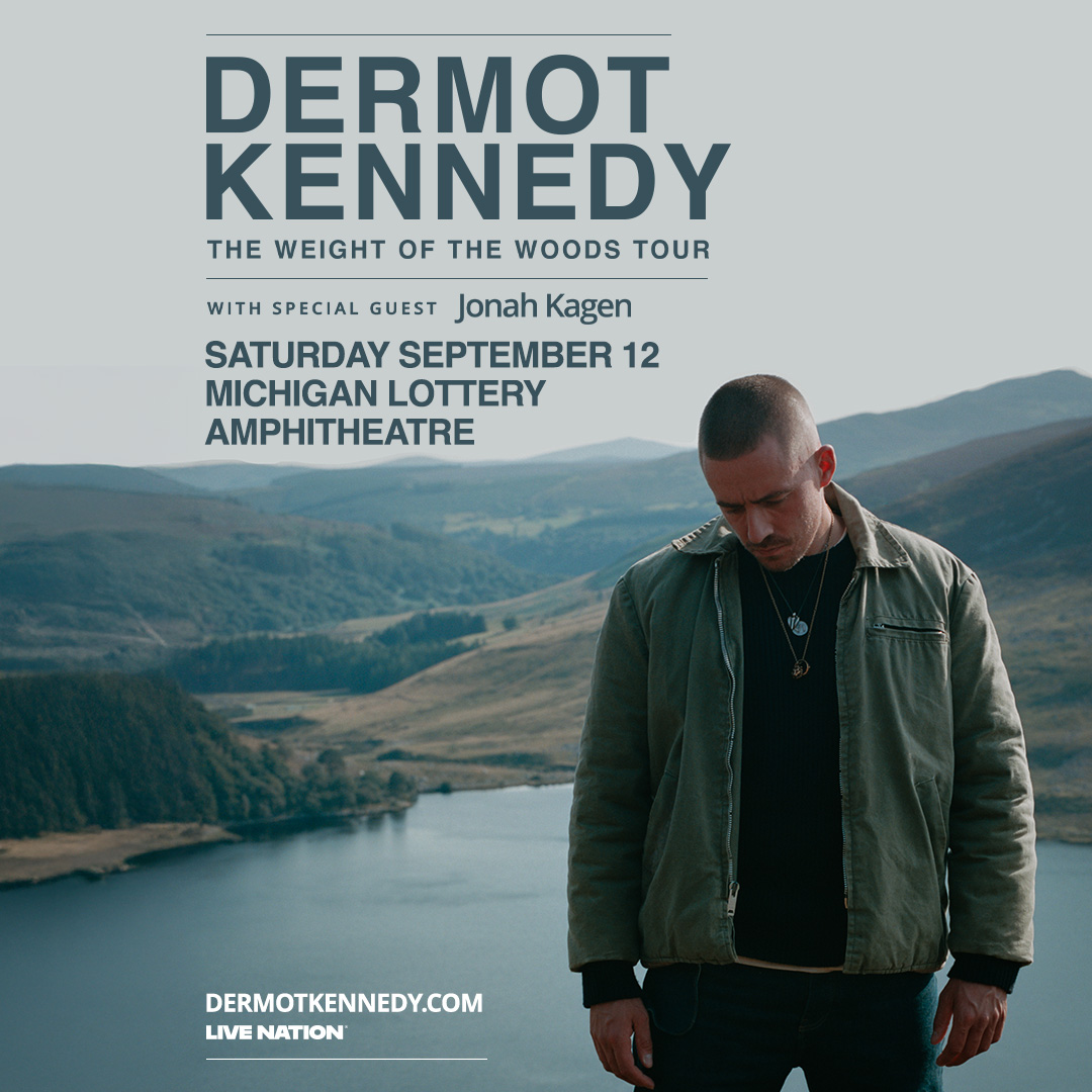 MILotteryAmp's tweet photo. Better Days are here because tonight we welcome @DermotKennedy to @MILotteryAmp! 

🚗 Parking - 4:30PM
🚪 Doors - 6:30PM
🎶 Music - 8:00PM
ℹ️ Info: https://t.co/RDkhftA22D https://t.co/muevlpQtK6