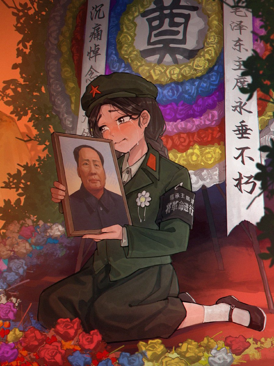 dhfzvbj11050's tweet photo. This image was drawn by a Bilibili artist; I forgot the original artist after seeing it online 😢 https://t.co/q4ZhOLC8cs