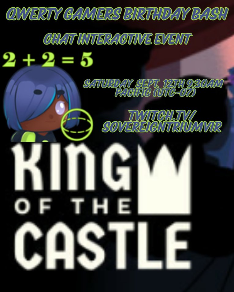SovTriumvir's tweet photo. Its Time Terrarians! Let's Celebrate the @QweertyGamers 8th Birthday Together!! Be ready to join the game in chat at 9:30am Pacific UTC-07!! #pngtuber #twitchstreamer #indiegame #visualnovel #livestreams #vtuber #chatinteractive #storytime #communitygame #KOTC https://t.co/PWrSaswp7H