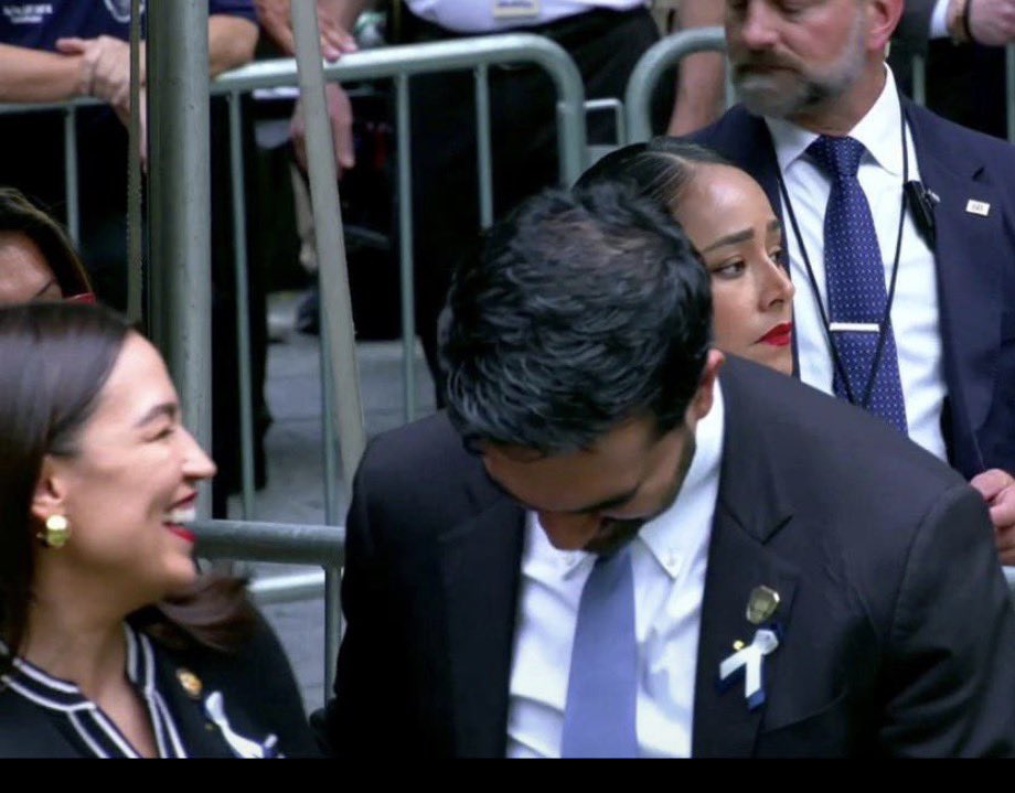 atensnut's tweet photo. AOC has a crush on Zohran Mamdani, doesn’t she?  Wonder what Mamdani’s wife think about it? https://t.co/Kmtybv60bs