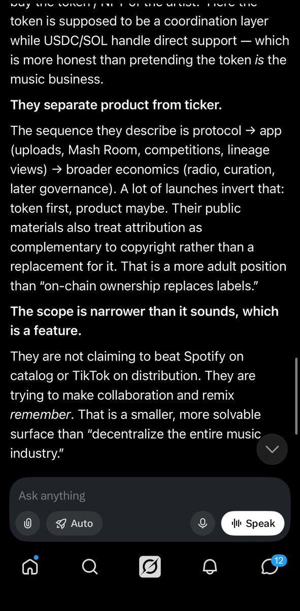 NoiseLabz's tweet photo. Was curious and asked @grok what he thought about $NOISE 

Interesting take. High signal, low noise ironically. https://t.co/nzIHzUj1Dp