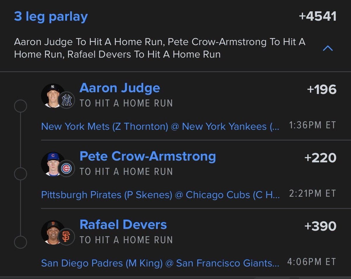 SiidkaBets's tweet photo. Lets start the day with a win 💎

Link On Bio Get More Parlay On Discord 

#Gambling𝕏 #MLB #GamblingCommunity
#prizepicks #fanduel https://t.co/4v2MyXOQmC