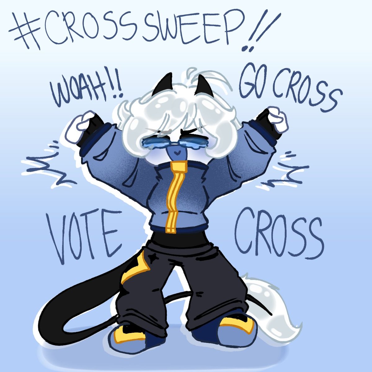 EllaineL18928's tweet photo. @CornMayor VOTE FOR CROSS GUYS!!! 
#SansAU #CROSS_HOLIC #crosssweep https://t.co/9FGTS6lDsf