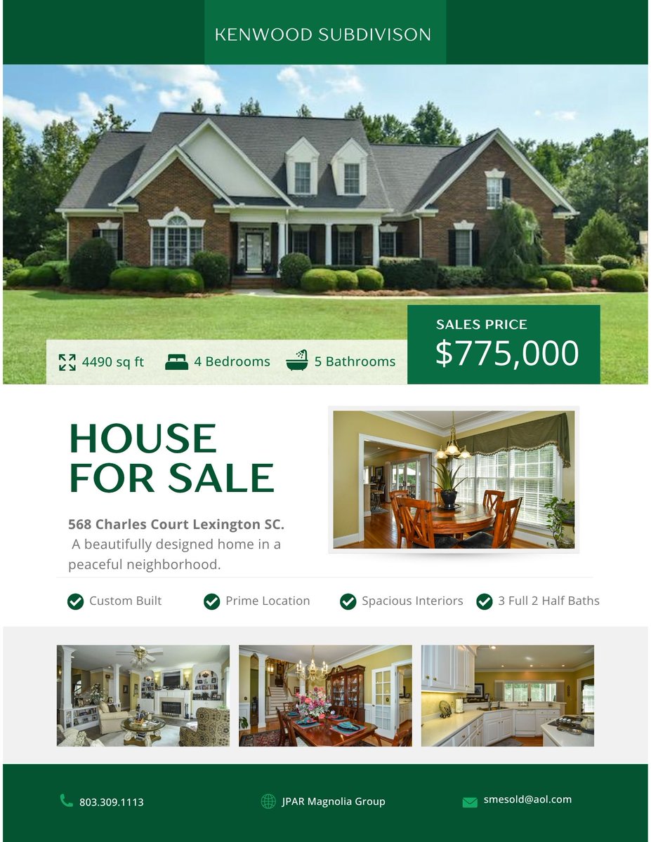 smesold's tweet photo. Come Home to 568 Charles Court! This beautiful home is ready for its new owners, and the sellers are motivated and ready to downsize. Could this be the perfect opportunity for you and your family?
 Location, Location, Location!  Lexington One School! Need I Say More? https://t.co/7l0pQUntOs