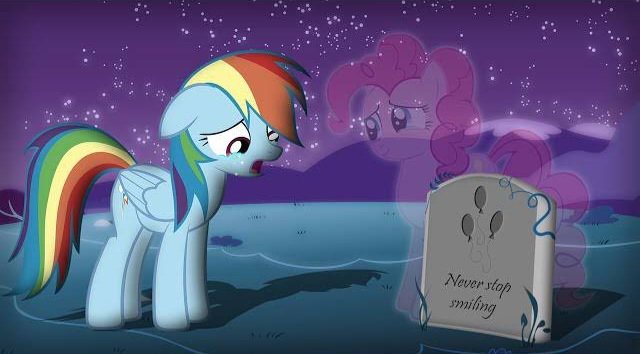leemuhfucka's tweet photo. when I die yall BETTER mourn my death with sad My Little Pony images like this one https://t.co/QnVNzSZN76