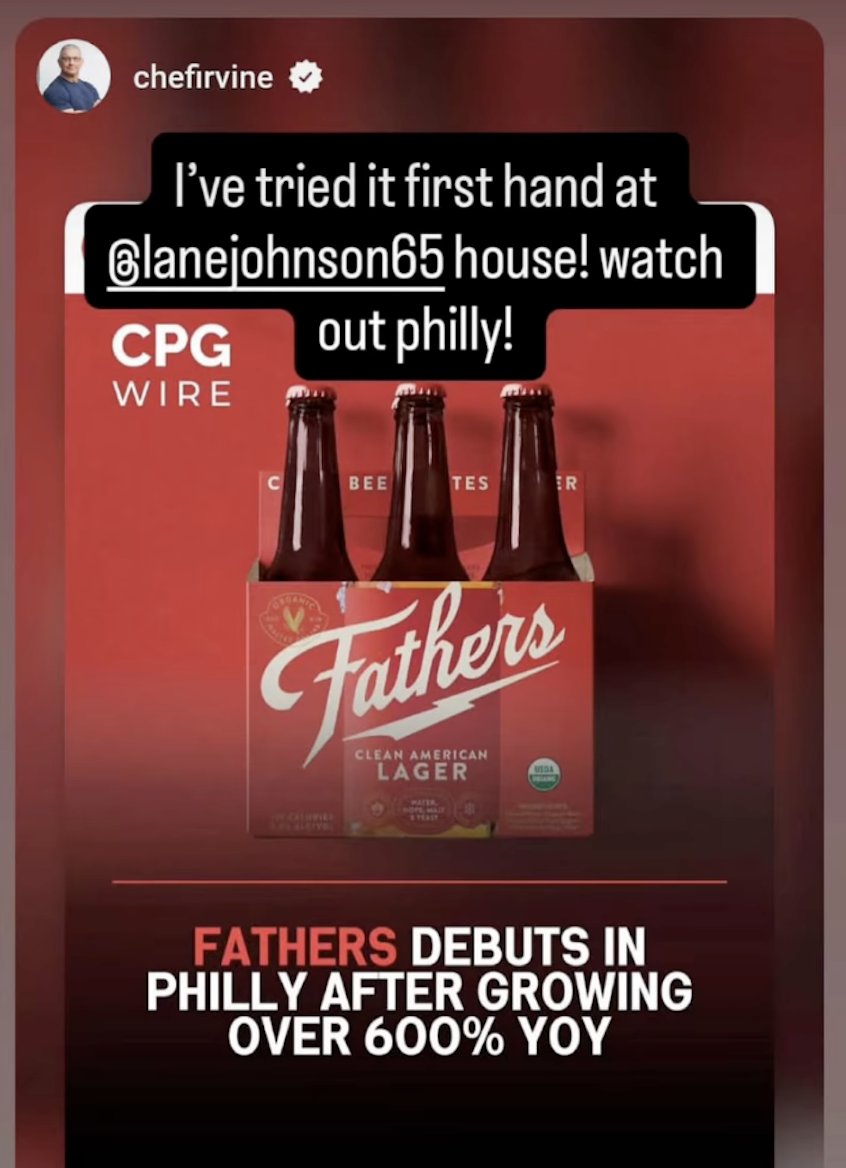 Conorbegley's tweet photo. We just spent $11,000 to send 35,000 beers 3,000 miles across the United States in a refrigerated truck. We might be idiots.

🚛 Launching Philadelphia - Our Next Big Bet

-----

🙃 Why we might be idiots

Philly is our first market out of California. Conventional wisdom in beer is to grow geographically. This is because beer is heavy so moving it is expensive and beer sells better when it’s “local”.

🤓 Why we might be smart

1. Lane Johnson is a legend in Philadelphia and is an investor and proactive supporter of Fathers. HUGE starting advantage.

2. Gabe our co-founder has been based in Philadelphia for the last 7 years training elite elite athletes and building community.

3. Philadelphia is a BEER town. They love their lagers and way over index.

4. It can be our beach head to other east coast cities and would validate that we aren’t just a “California” brand.

-----

🔍 How we are approaching it

1️⃣ THE BET - I bet $10,000 on the Eagles to win the Super Bowl. If they do, I’m giving away 250,000 beers to the people of Philly. Should be great content all year. Let’s go birds 🦅!!

2️⃣ TAILGATE - Tailgaters love beer AND they love the Eagles. Match made in heaven. We have 7 foot cut outs of Lane, 6 of the largest tailgates carrying Fathers, beer bottle costumes, and all the swag for all 8 home games.

3️⃣ SALES - On the ground sales team focused on bars and restaurants to drive sampling.

4️⃣ PR BLITZ - Our launch was covered in Good Morning Philadelphia (FOX), Philadelphia Business Journal, CPG Wire, Philly Voice, and more. LOVE https://t.co/4etjFTULrs. Highly recommend.

5️⃣ PHILLY ICONS - Celebrity Chef Robert Irvine will be cooking cheesesteaks, Sean Brady (#5 UFC fighter) and pride of philly, as well as Beer with Alan one of the largest beer influencers in the US, are coming to the game with us!

6️⃣ DISTRIBUTION - Penn Distribution is iconic in Philly and we wouldn’t have launched without them.

----

Landing in Philly in 1 hour for the launch. Wish us luck!! SO NERVOUS!!!!