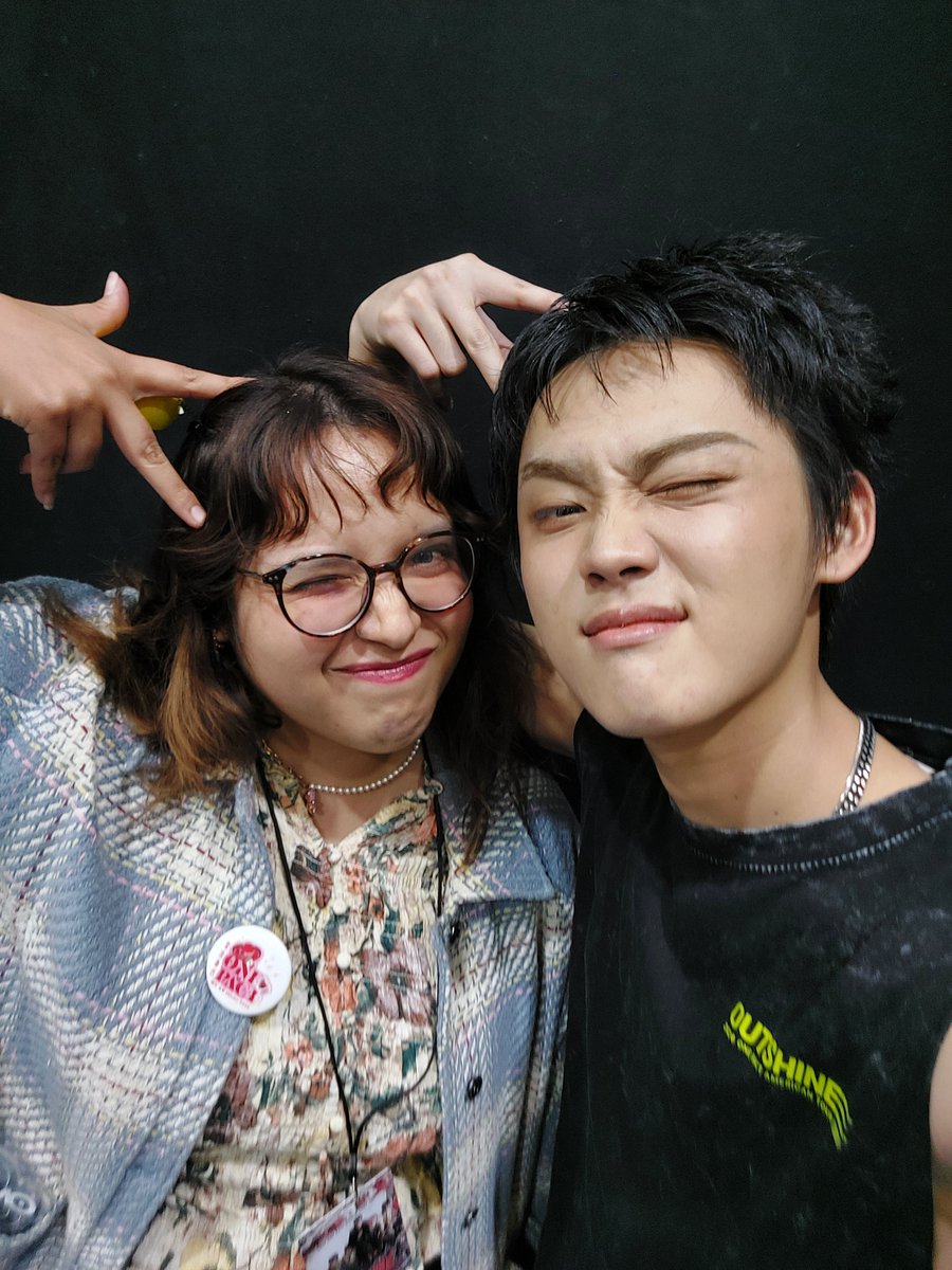 cosmicasteroid's tweet photo. Tag asked me when we'll see each other again 🥺 my sweet boy
I almost cried during concert, this concert was somehow so emotional to me. 
 #onepact #onepactinmexico https://t.co/hnteKEcOd9