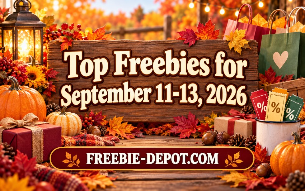 FreebieDepot's tweet photo. Top Freebies for September 11-13, 2026 – FREE Amazon Baby Box, Dog Food, Walmart Rebates, Cookies, Travel Guides & More! https://t.co/PtvEVCemwA #TopFreebies #Freebies #FreeStuff #WeekendFreebies #SeptemberFreebies #FreeSamples #FreeProducts #FreeFood #FreeAfterRebate https://t.co/T34f37BI5y