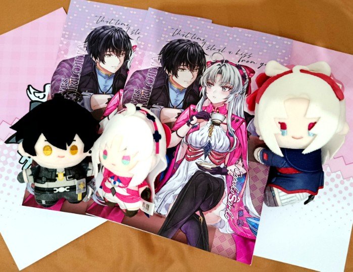kippouu's tweet photo. Finally finished the printing! I'll be selling wuthering waves roverlotta doujinshi at D4 tomorrow (Sun)~ #cocoma https://t.co/TODf8Sc6Vn