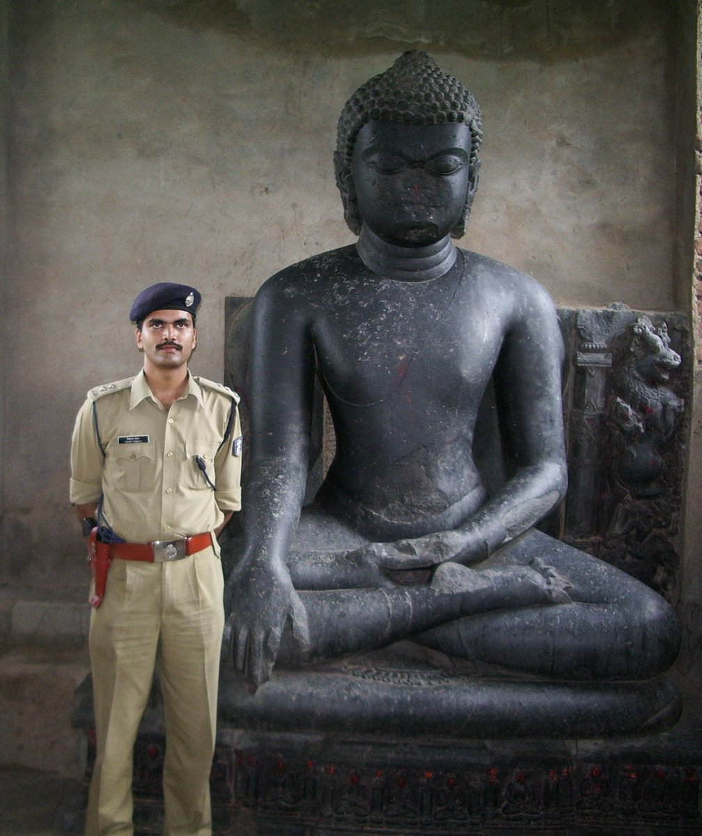 vikasvaibhavips's tweet photo. I happened to revisit #Kauvadol, #Gayaji, after a gap of over 21 years. I had last visited this ancient site as an ASP (Probationer) during Anti-Naxal Training in the region in July 2005. Today, while travelling to attend a Lok Samvad Goshti organised by Belaganj Police Station—part of the monthly Police-Public Meetings being held at designated public places by every Police Station across Magadh Range on the 2nd Saturday of every month—I noticed that the meeting had been organised close to Kauvadol Hill.

After the meeting concluded, I could not resist the opportunity to explore these ancient remains once again. The revisit was a deeply mixed experience. It was a pleasure to see some recently exposed remains of an ancient Buddhist settlement at this protected site. At the same time, it was deeply saddening to see that several ancient sculptures appear to have suffered further damage over the years, amidst modern constructions and other activities.

Kauvadol is not merely a collection of stones and sculptures. It represents an important chapter in the ancient heritage of Magadh. Historical accounts have also associated the site with the ancient monastery visited by the Chinese pilgrim Xuanzang (Hiuen Tsang) in the 7th century.

The passage of more than two decades made the revisit particularly poignant. It reminded me both of the extraordinary archaeological heritage that survives in and around Gaya Ji and of our collective responsibility to preserve it for generations to come.

I am sharing below the link to my blog, written after my first visit, with details and photographs from that journey -

https://t.co/iRVCXp7iM4

Some places are not merely revisited; they reconnect us with another chapter of our own journey.