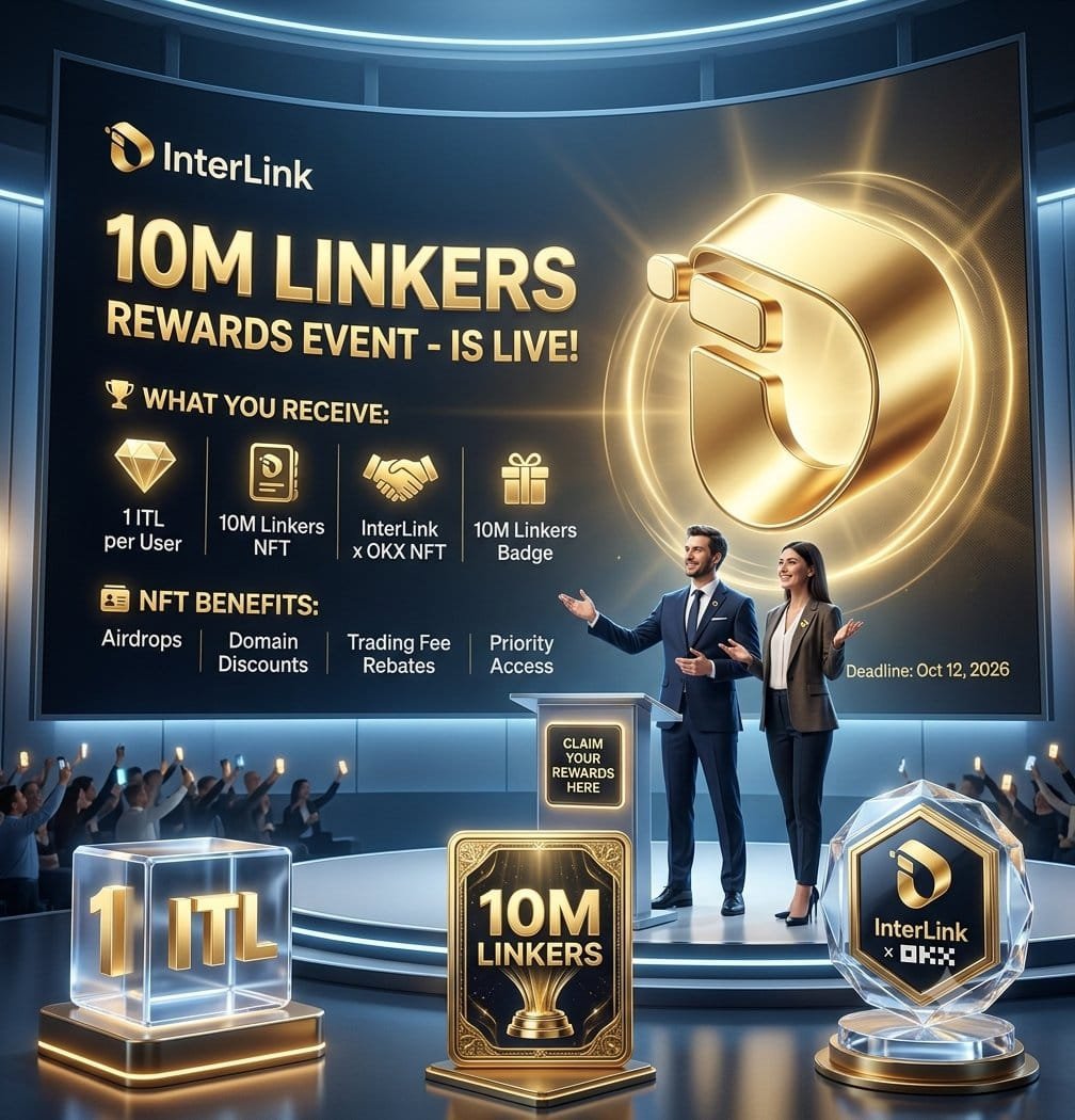 Umar3241's tweet photo. 🎉 10M Linkers Milestone Unlocked!
🏆 10M Rewards Are Claimable!
💎 Join the Top 10M Linkers!
🚀 10M Linkers → Massive Rewards!
🎁 Your Journey Earns Rewards!
🔥 10M Milestone. Claim Rewards.
💰 1 ITL For Eligible Users!

#INTERLINK #ITL #ITLG #ITLX https://t.co/wU0NMiIMrE