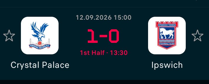 FootballTalksNG's tweet photo. 🚨 GOAL! CRYSTAL PALACE 🔴🔵

Palace have taken the lead! 👀🔥
Crystal Palace 1-0 Ipswich

#CPFC #PALIPS https://t.co/dvkVYpBcvU