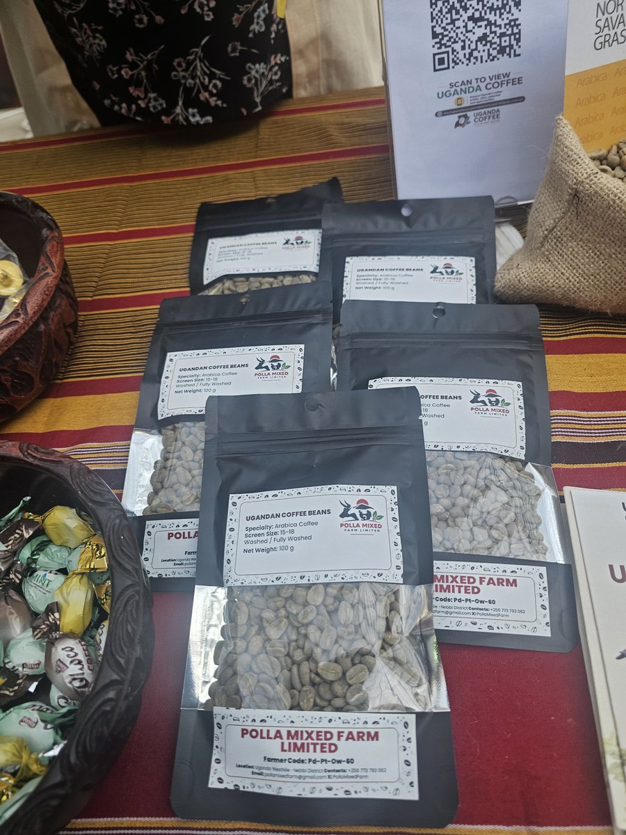 Grace_Kwach's tweet photo. @ Vienna  coffee festival to sell polla mixed farm coffee https://t.co/CtFU7c0ZEc