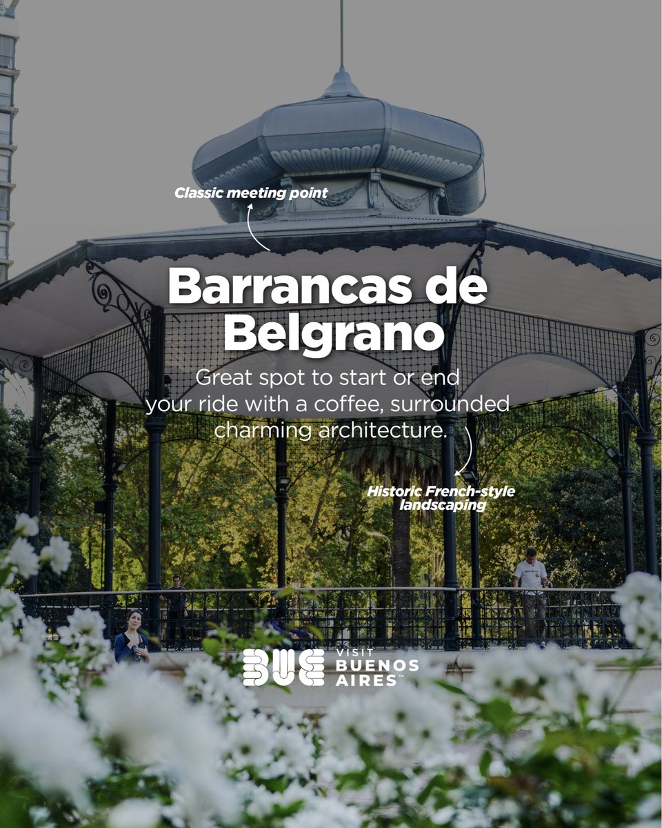 visitbaok's tweet photo. Súbete a una Ecobici o a tu propia bici, desliza para descubrir nuestras rutas favoritas ¡y sal a recorrer la ciudad como un local! 🗺️✨
#BuenosAires #Tourism https://t.co/TGPlummTXk
