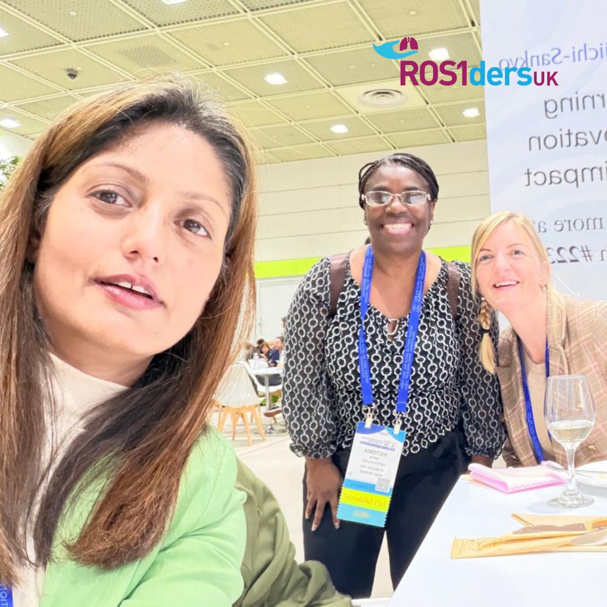 ros1dersuk's tweet photo. 🇰🇷 Day one at the #WCLC2026 in Seoul, proudly representing @ros1dersuk. 

Already learned so much and am mapping out how it connects back to our mission of supporting the ROS1+ community in the UK. Also loved connecting with fellow advocates, researchers, and clinicians along the way; such valuable conversations. 

More updates to come as the conference continues.

#LungCancer #PatientAdvocacy #ROS1 #LCSM