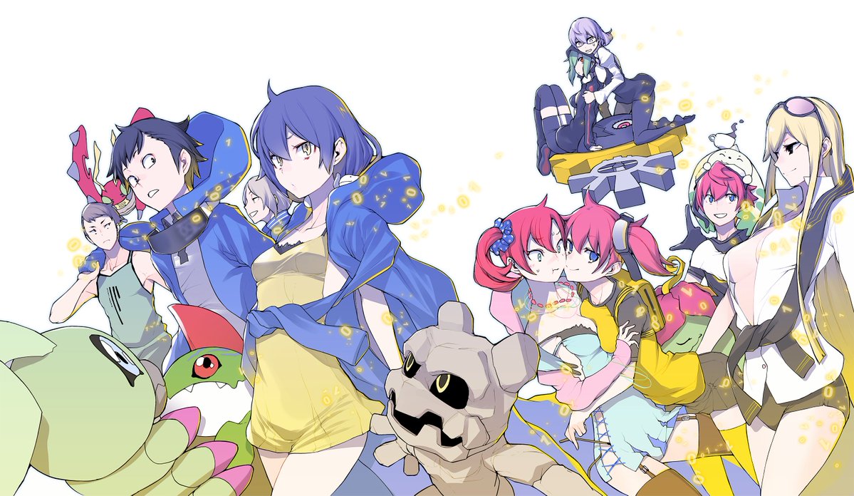 Z28Nessa's tweet photo. Digimon Story: Cyber Sleuth &amp; Hacker's Memory https://t.co/86cgzrETSS