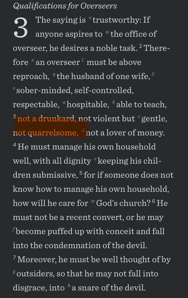 ChristianCoffee's tweet photo. @CovenantReform2 You injected your poor theology and opinions into a gentle and loving admonition to a man I respect and did so in a way that showcases your lack of self control, spite, and lack of wisdom. Yes you are disqualified. https://t.co/R5pjA4Njtp