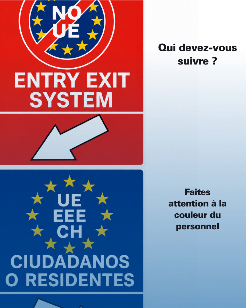 OPE_APBA's tweet photo. 🟡🟠 Qui devez-vous suivre pendant l’Opération Retour ? Repérez la couleur du personnel : jaune pour les citoyens de l’UE et orange pour les voyageurs soumis au système EES. Suivez toujours leurs indications. 🚢
#OPE2026 #OpérationRetour #EES #Algésiras #PortDAlgésiras https://t.co/S6jYkuZGNG