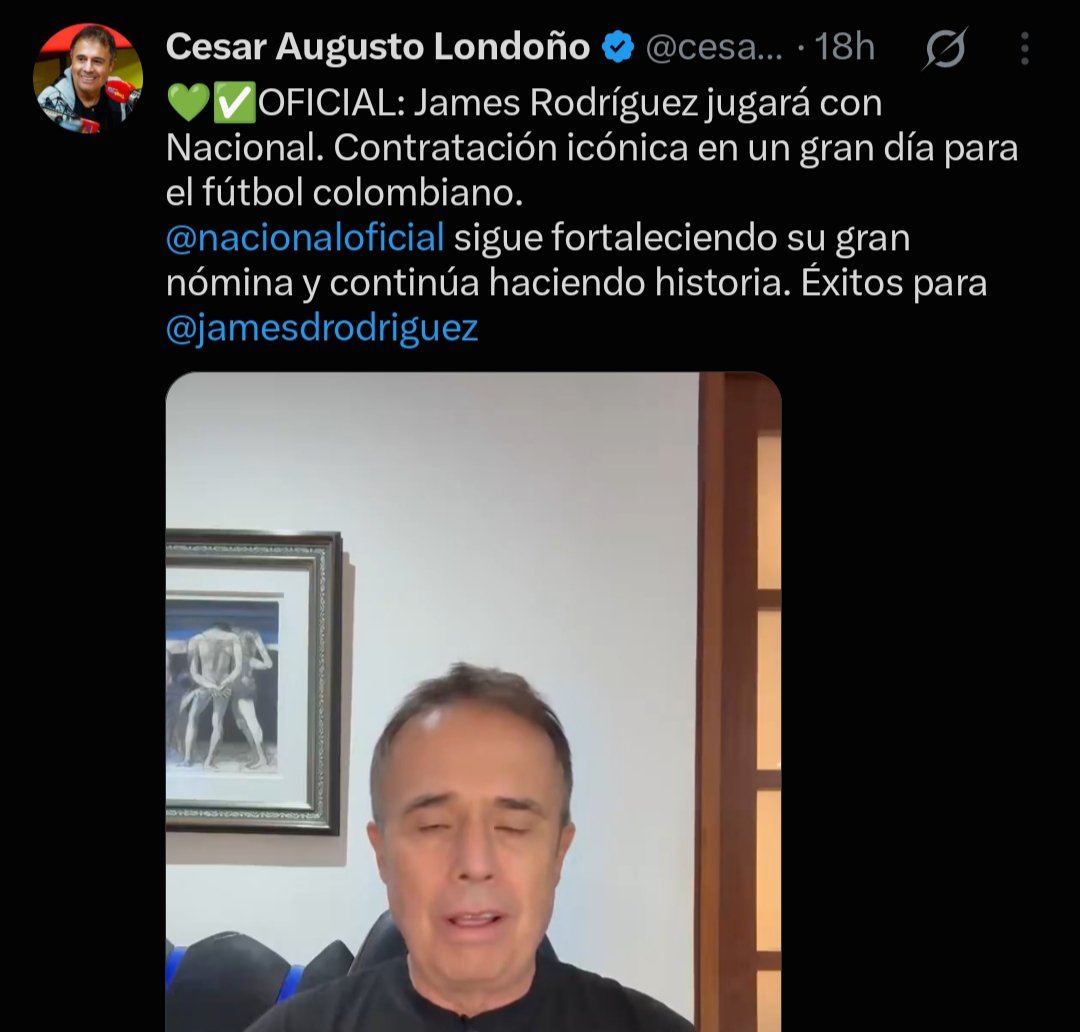 DonCorleoneBETS's tweet photo. Aquí un ejemplo de periodismo prepago, James Rodriguez es un caso de estudio. https://t.co/y7AokujkLO