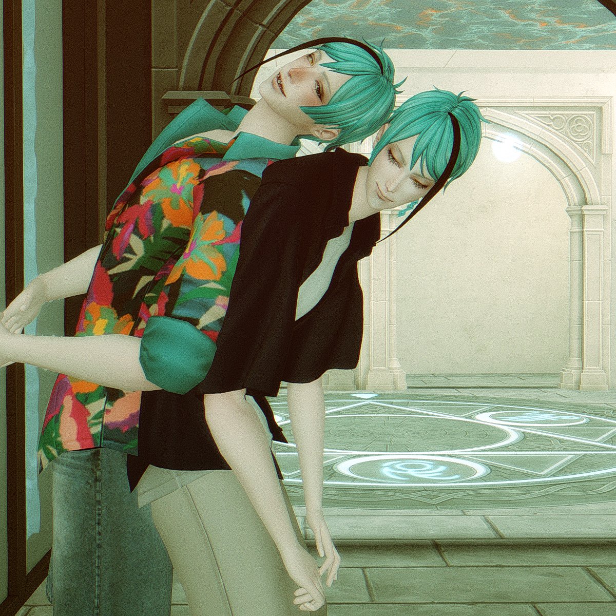 saoringo_oo's tweet photo. お久シムズです！
別垢で上げていたものだけど素敵なPoseお借りしての撮影だったのでこちらでも https://t.co/P5hNbFMdXO