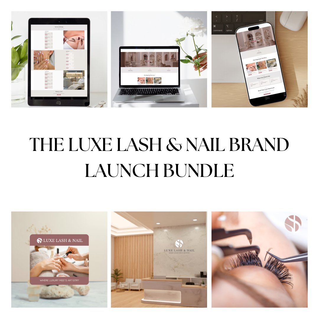 Mnyisztor's tweet photo. 💅 For $20 (less than a burger combo 🍔), get a Wix website template + matching logo made for lash and nail studios, plus a free 30-minute 1:1 Zoom consultation with me.  

See It https://t.co/mSC9jTjG8A  

Buy it https://t.co/A4JzanbW49

#LashTech #NailArtist #BeautyBusiness https://t.co/7xGKvtfkCn