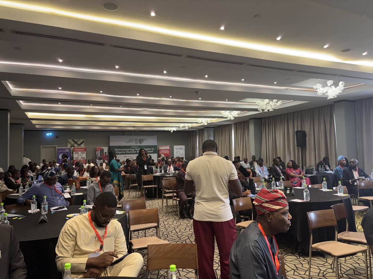Mr_Elegushi's tweet photo. Yesterday at the Nigeria eGovernment Summit 2026, Radisson Blu Ikeja, I spoke on the theme Mainstreaming Technologies in Nigeria Election Management.

Technology does not win elections. Trust does. And trust, in a digital democracy, does not travel on slogans. It travels on fibre.
Reliable infrastructure is what makes election technology work when it matters.
#NigeriaeGovernmentSummit2026 #ElectionTechnology #DigitalGovernance #LASIMRA