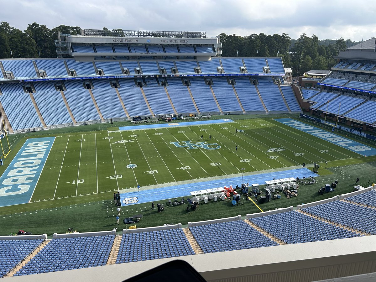 BucSportsRadio's tweet photo. Tune in for live coverage of @ETSUFootball at UNC. Our exclusive coverage begins at 10:30 with @ETSUBucsVoice @RobertHarperPxP  Mark Hutsell &amp; @wxsmdon on @ETSUAthletics flagship station WXSM https://t.co/GM6oH8d6UA https://t.co/3gWHMGJJui