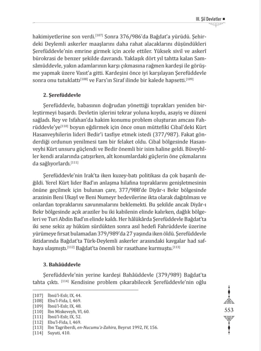 Xani004's tweet photo. Büveyhi emiri Şerefüddevle Cibal'deki Kürt Hasanveyhilerin lideri Bedir'i tasfiye etmek istedi fakat gönderdiği ordunun yenilmesi tam bir felaket oldu. Cibal bölgesinde Hasanveyhi Kürt unsuru güçlendi ve Bedir önemli bir isim haline geldi.📍 https://t.co/pWZMkrvaxL