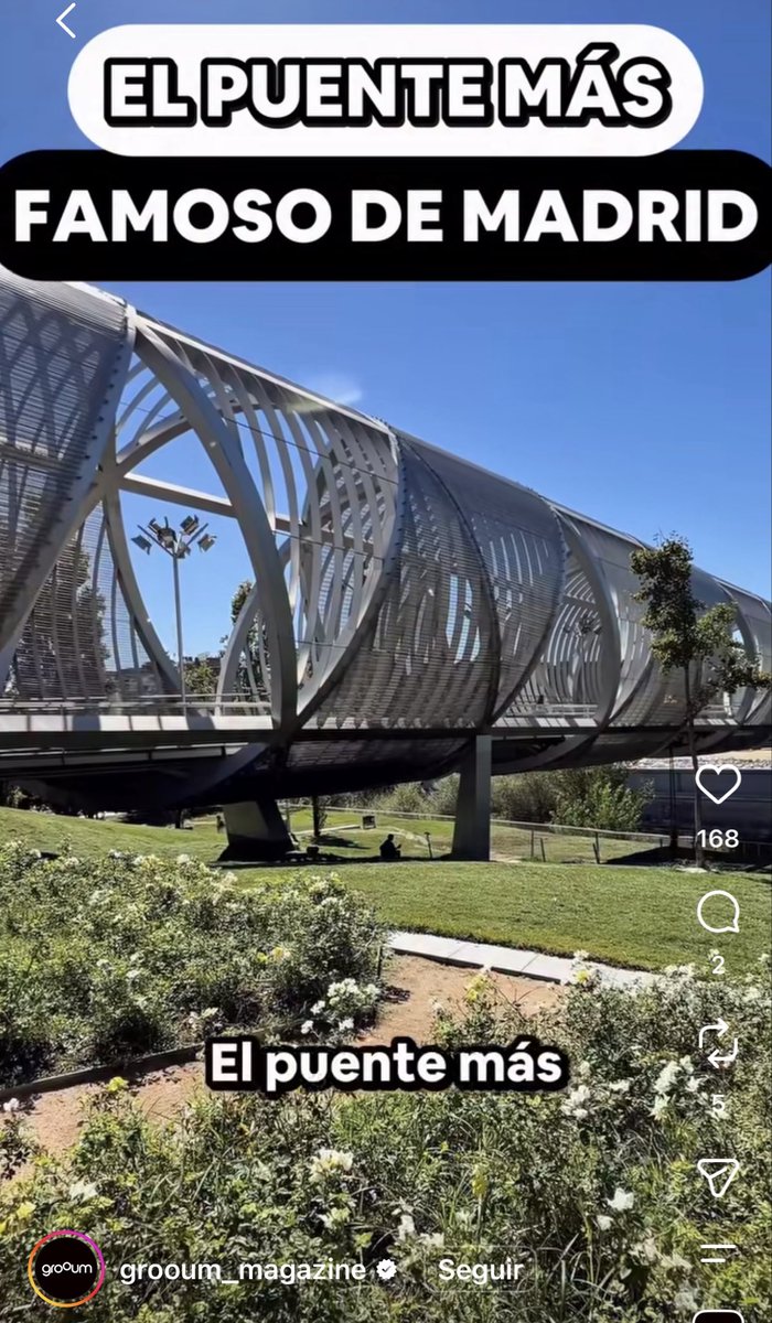 AroomsAv's tweet photo. Conoces Madrid río y su famoso puente? https://t.co/cRzOjqQRUx https://t.co/gXqtyxu4vt
